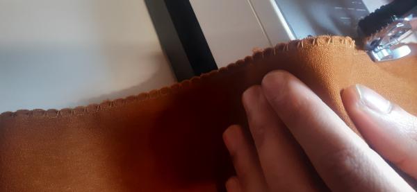 Surjet des bordures.